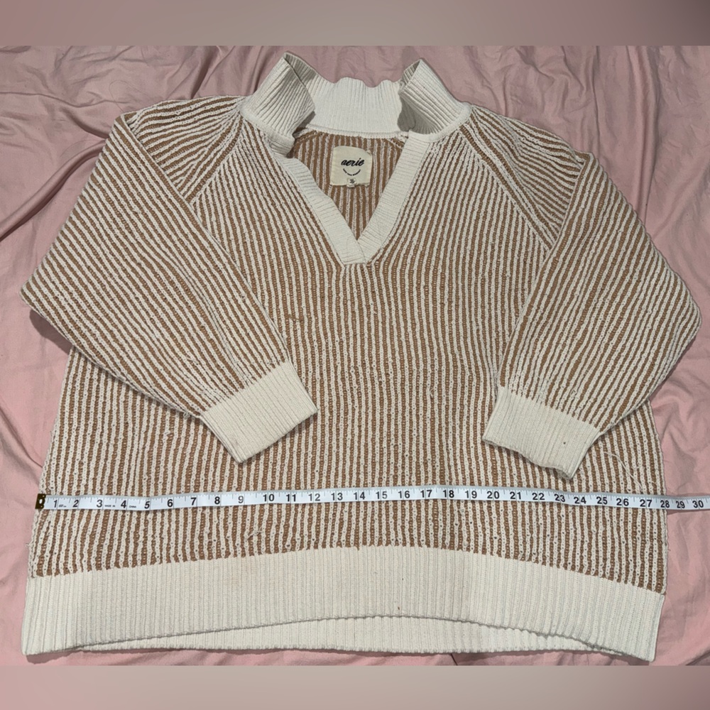 AERIE TAN SWEATER